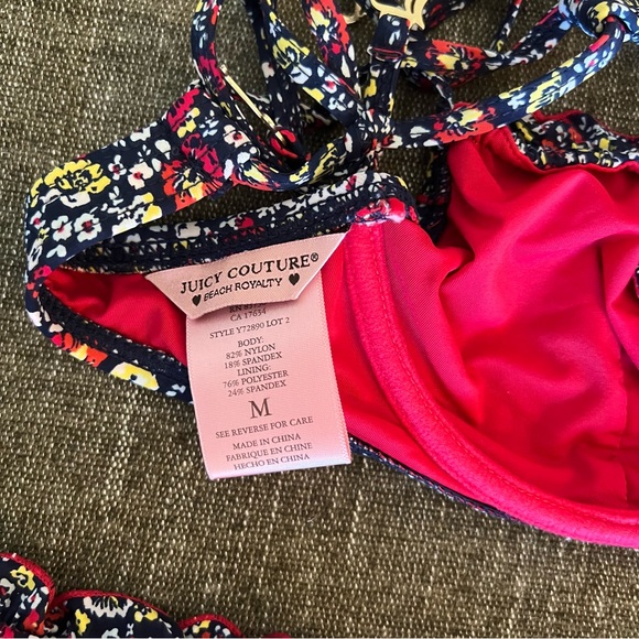 Juicy Couture Floral Bikini - Picture 4 of 4